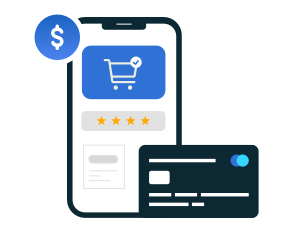 Secure online payment gateway interface processing credit card and electronic transactions
